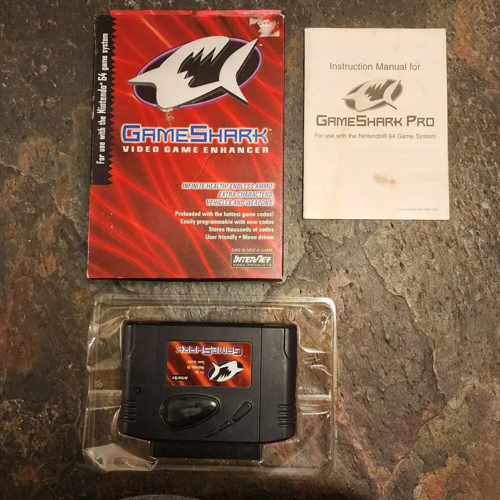 Game - Game Shark: Video Game Enhancer [Ver 2.0] (CIB) - N64